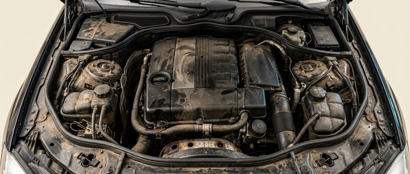 Motor Temizleyici 500 ml – Güçlü Yağ ve Kir Sökücü — ÖNCE
