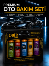 Premium 5'li Oto Bakım Seti – İç, Dış, Motor, Jant, Lastik